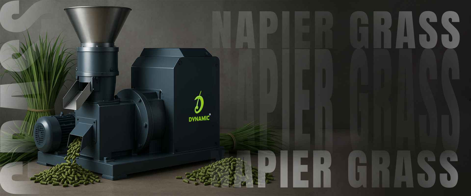 Napier Grass Pellet Machine