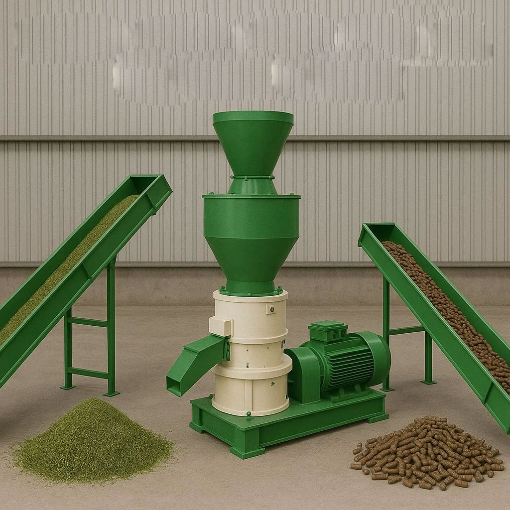 Napier Grass Pellet Machine For Animal Feed